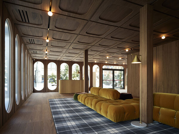 Camaleonda sofa in Casa Italia Cortina 2026