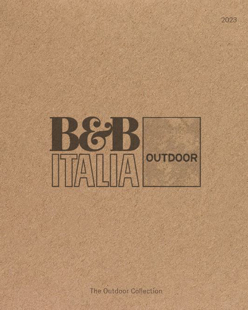 The Outdoor Catalog. Catalog of B&B Italia's Stylish Outdoor Accommodations and Furnishings.