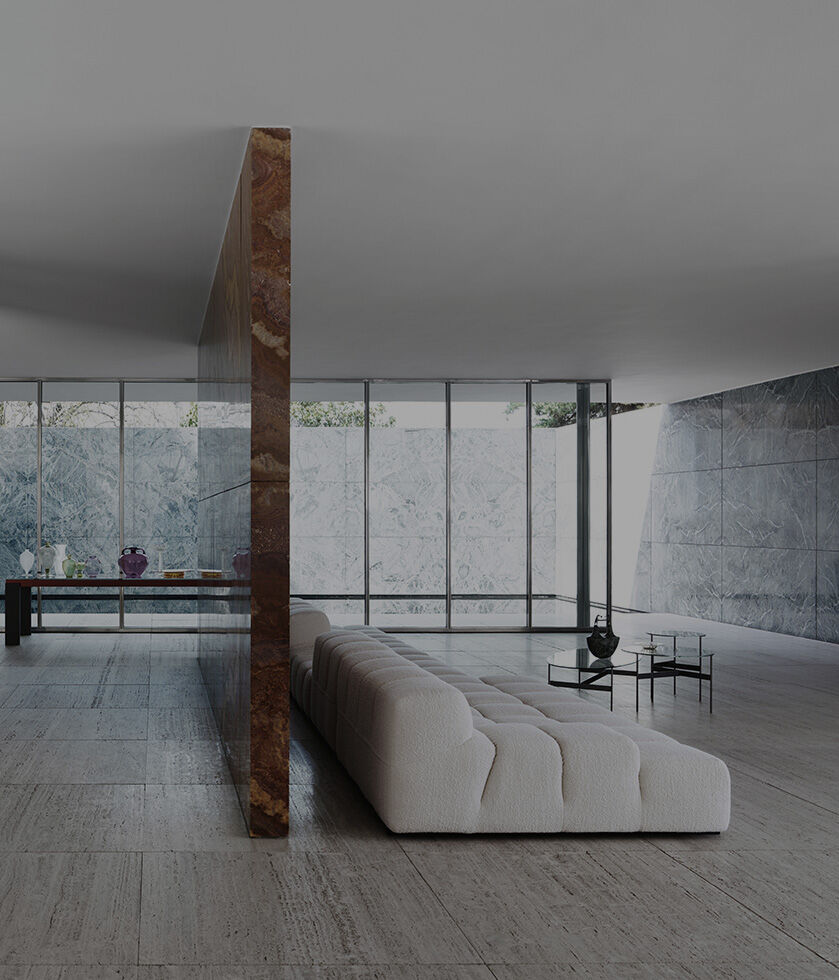 Tufty sofa design by Patricia Urquiola B&B Italiabarcellona MOB