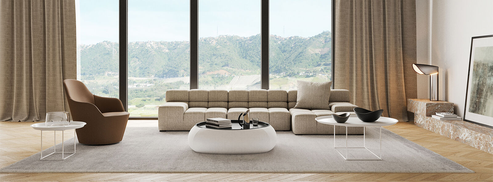 Tufty-time Living room