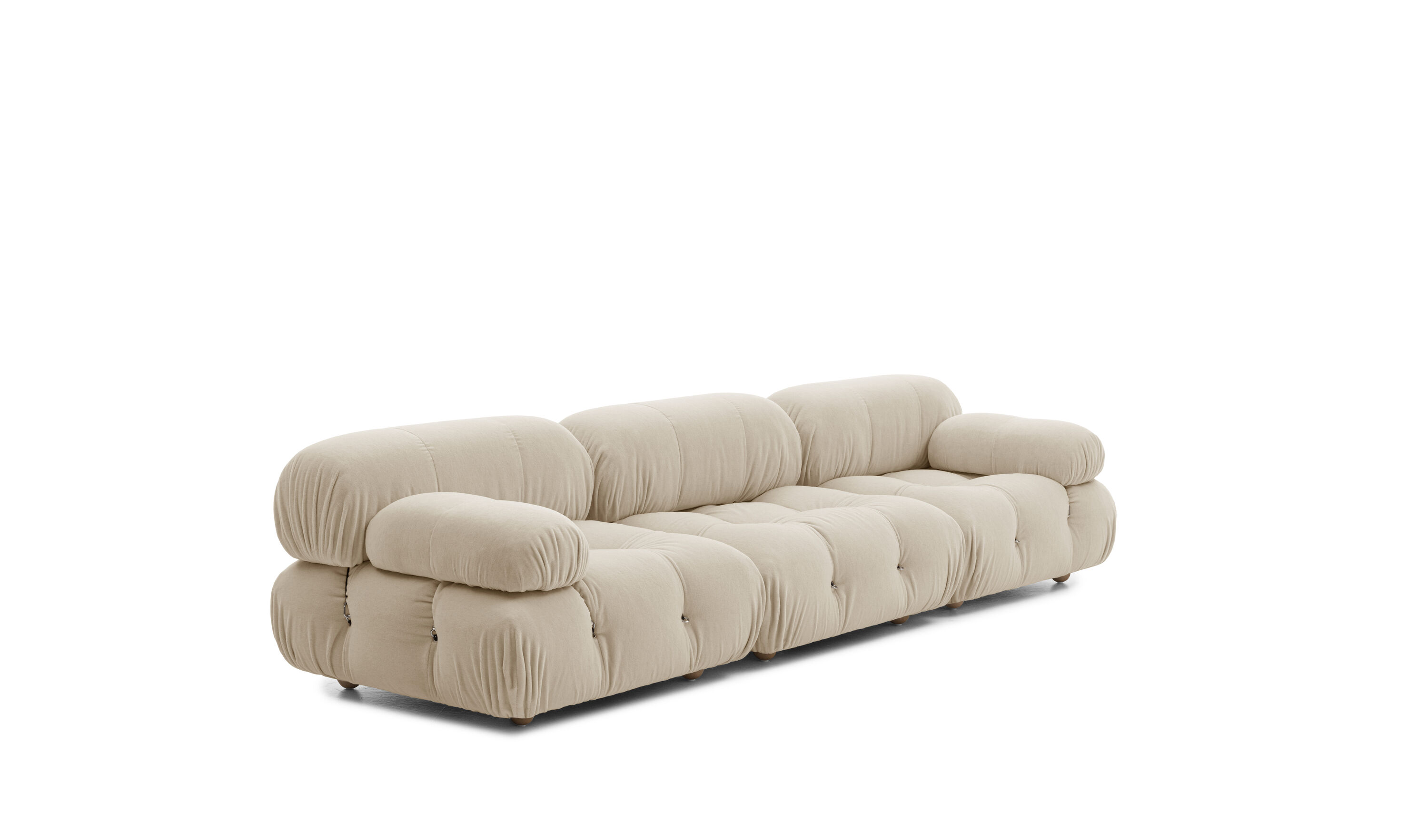Camaleonda Straight sofa - Natural velvet | B&B Italia Official Shop