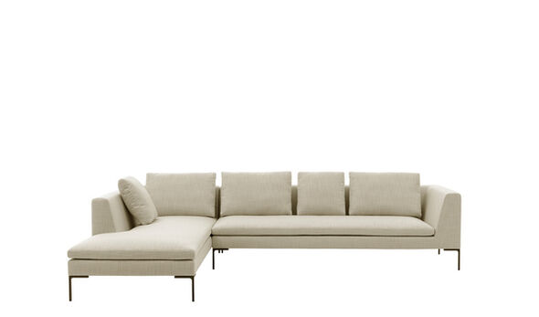 Left sectional sofa - Ice rattier