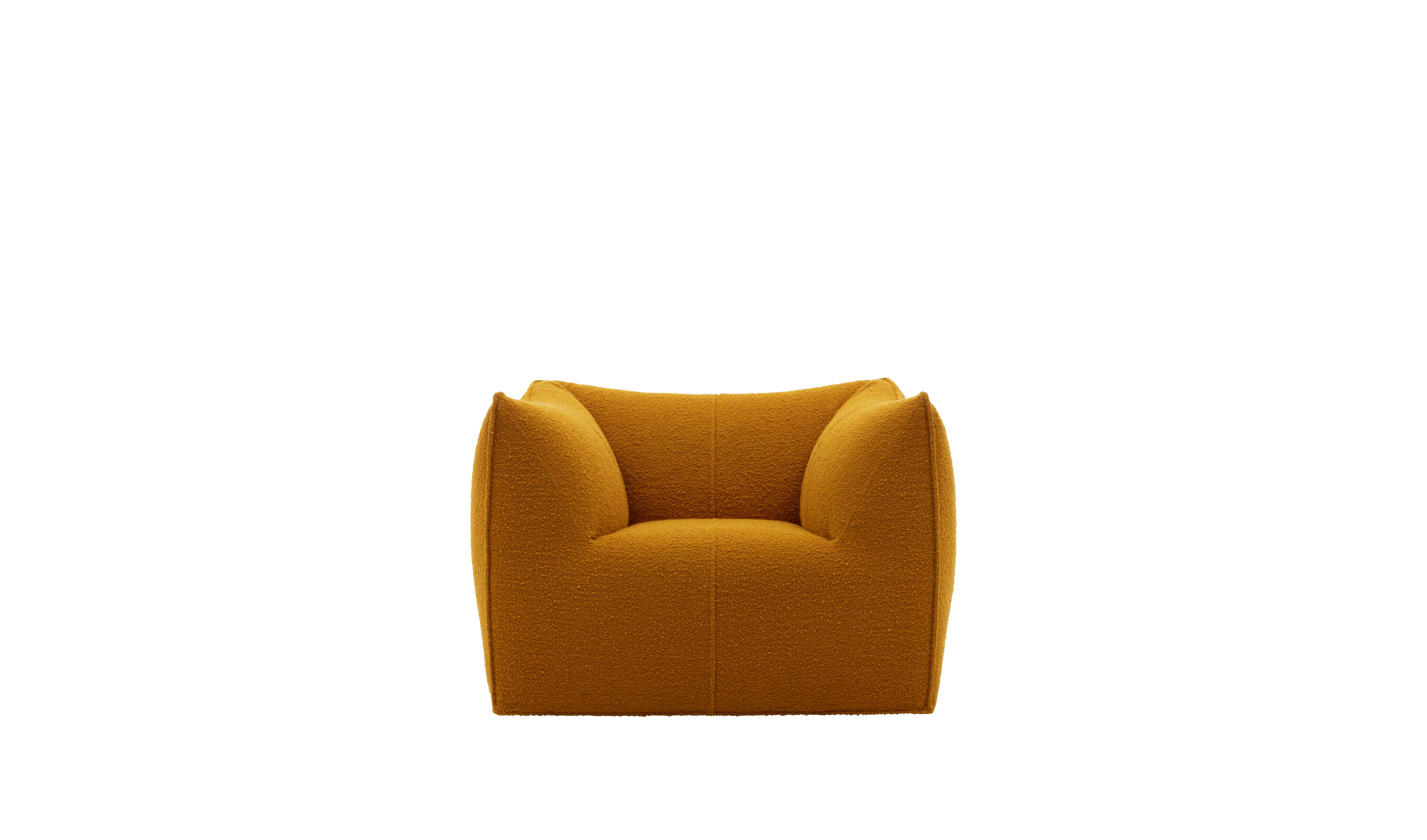 Le Bambole - Bambola Armchair - Ochre bouclé | B&B Italia Official