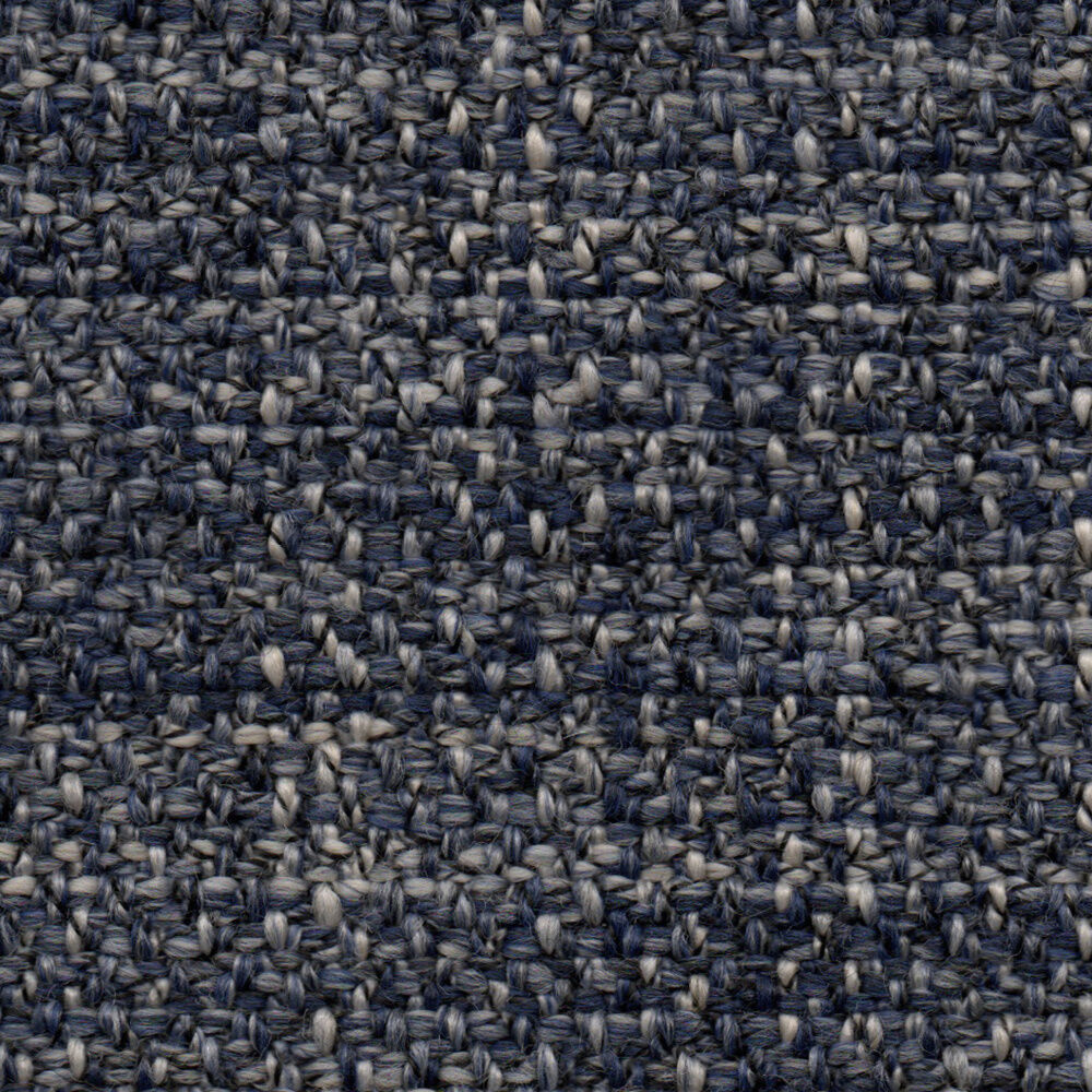 Straight sofa - Blue rattier