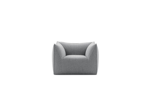 Armchair - Light grey canvas