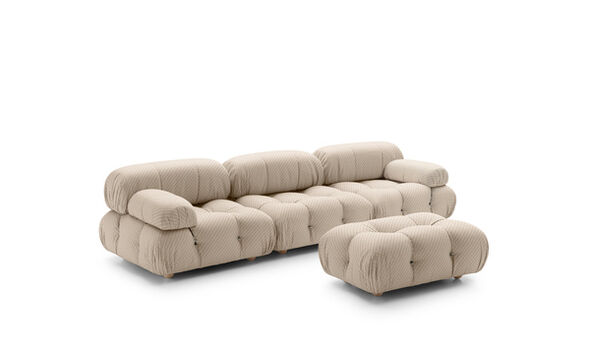 Three-seater sofa -  Magnolia Ecru