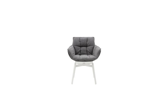 Dining chair - Grey rattier
