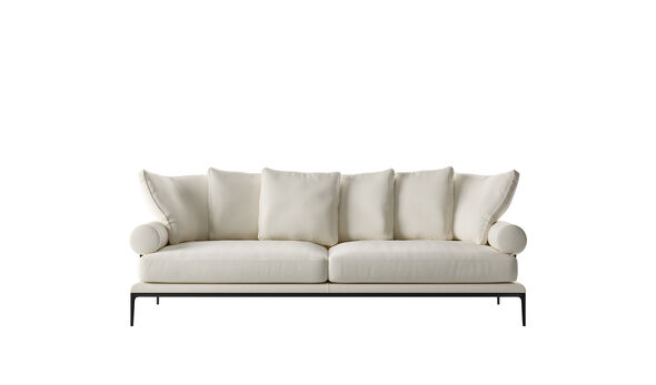 Linear Sofa - White Rattier
