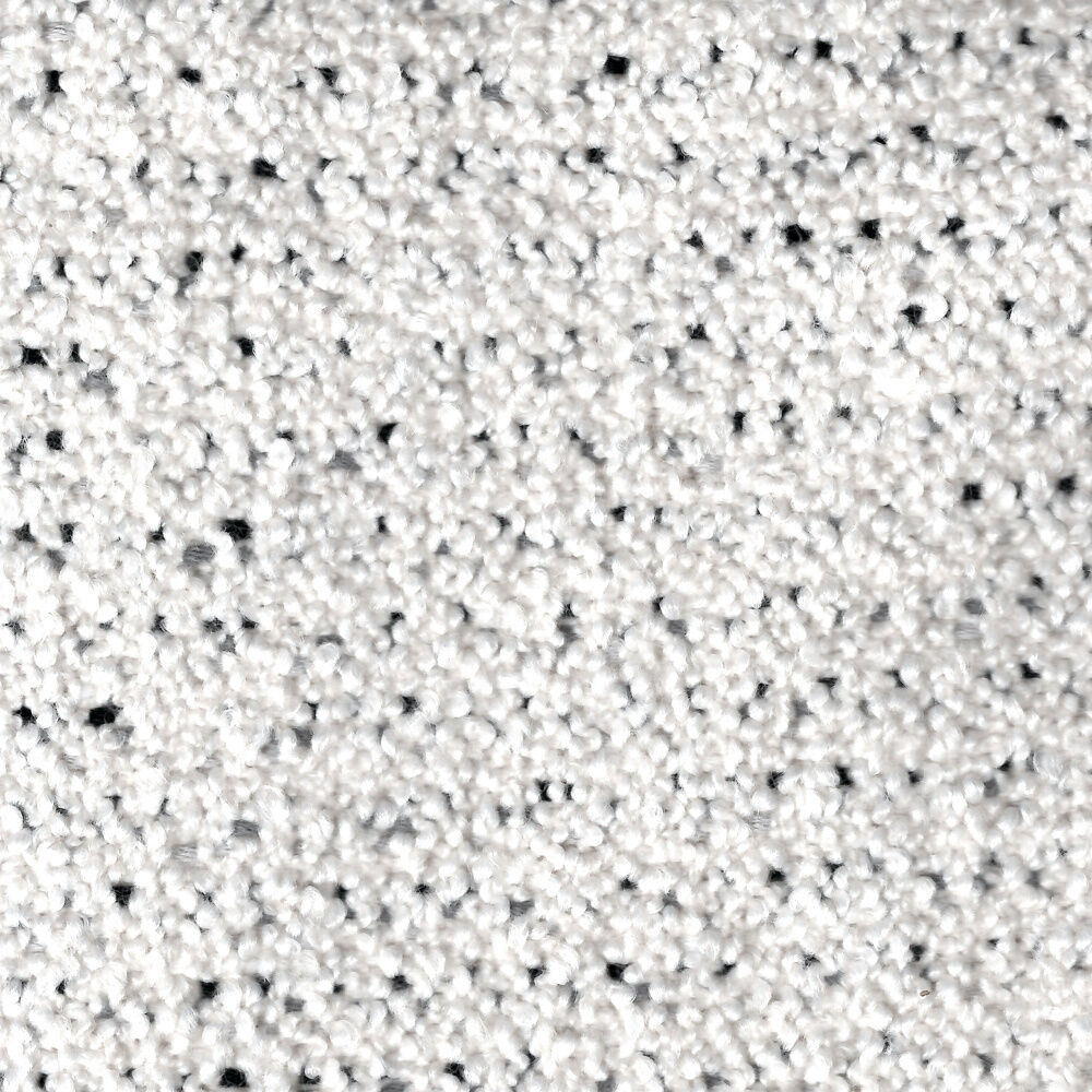 King bed - White bouclè