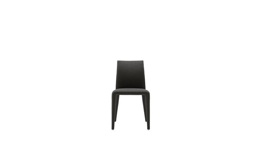 Dining chair - Anthracite satin