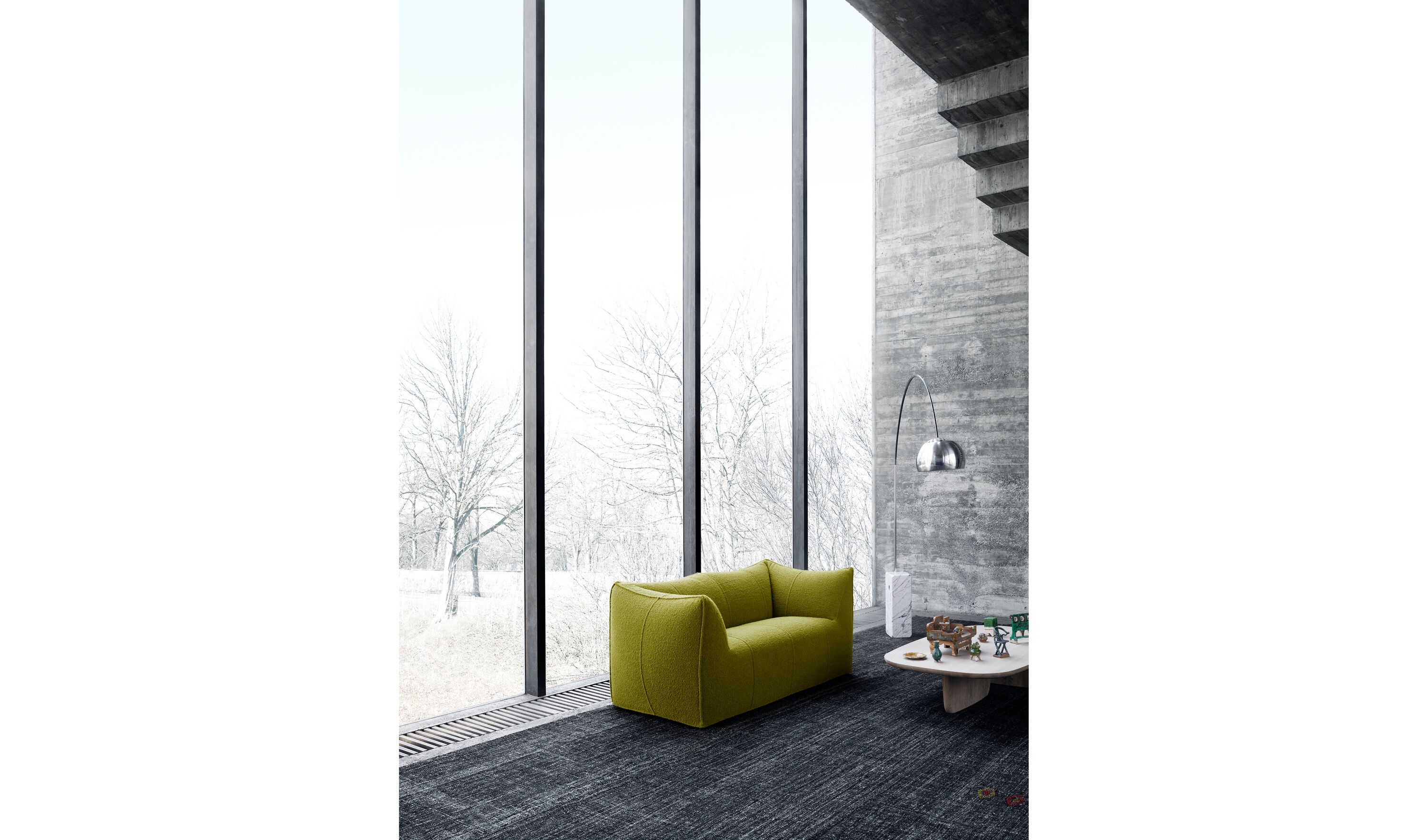 Le Bambole - Bibambola Two-seater sofa - Juniper bouclè | B&B