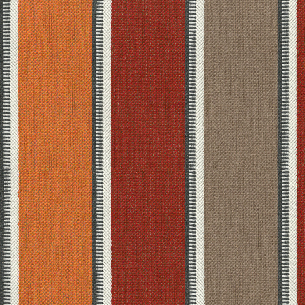 Armchair - Stripe Orange