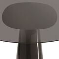 Small Table - Black smoky glass