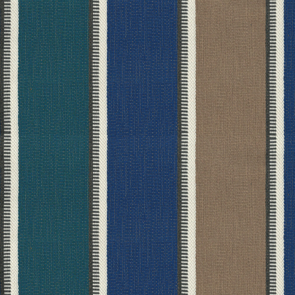 Armchair - Stripe Blue