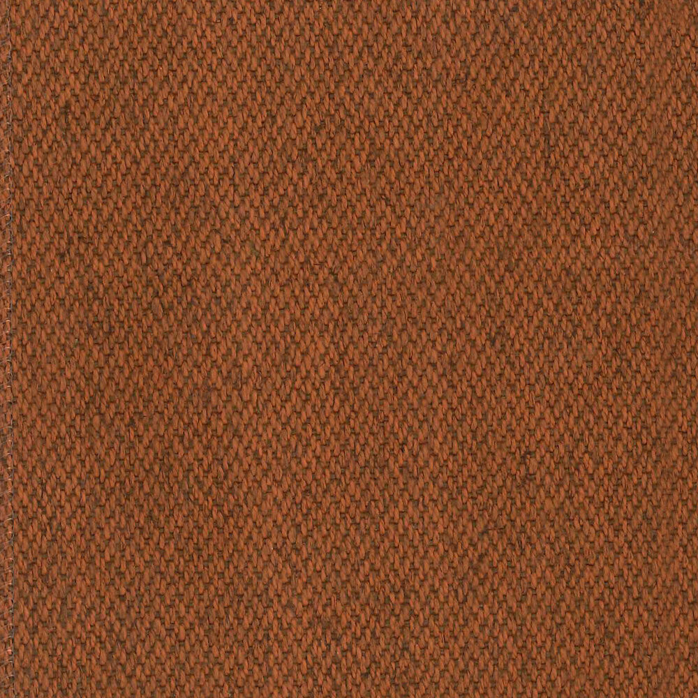 Swivel dining chair - Orange satin