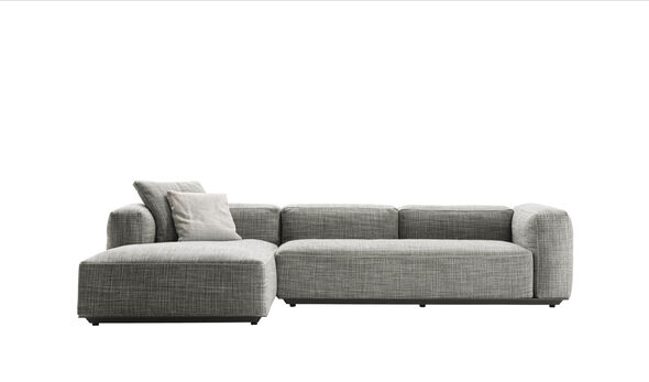 Sectional sofa - Stone rattier