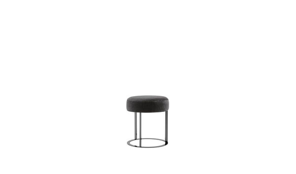 Frank Side table - Bronzed nickel painted metal | B&B Italia