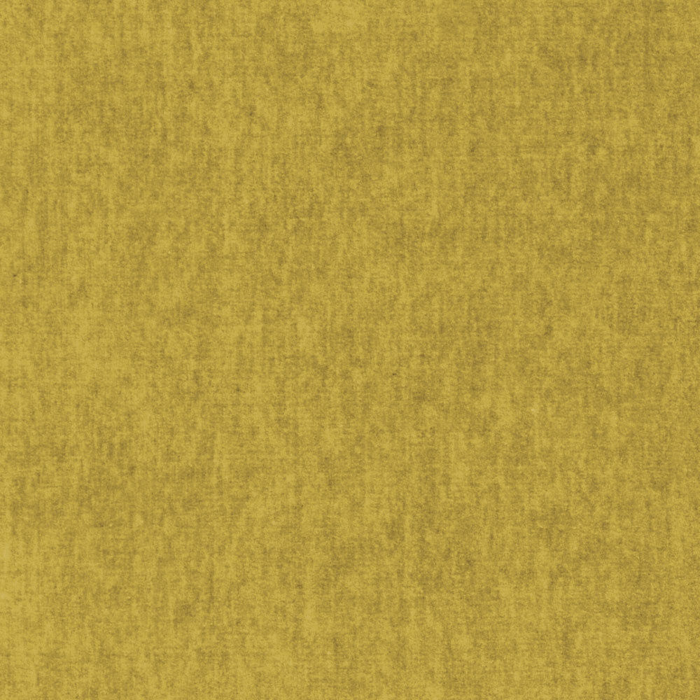 Ottoman with metal frame - Mustard velvet