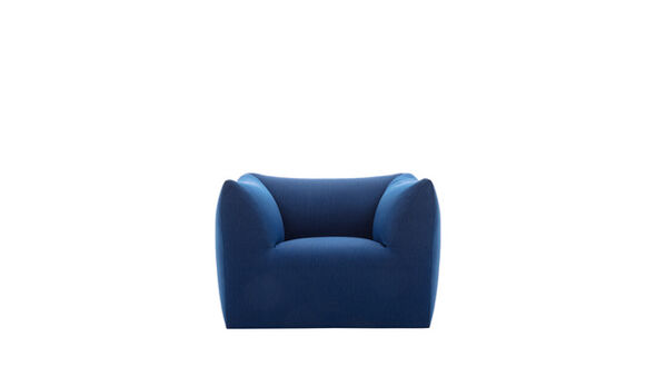 Armchair - Blue rattier