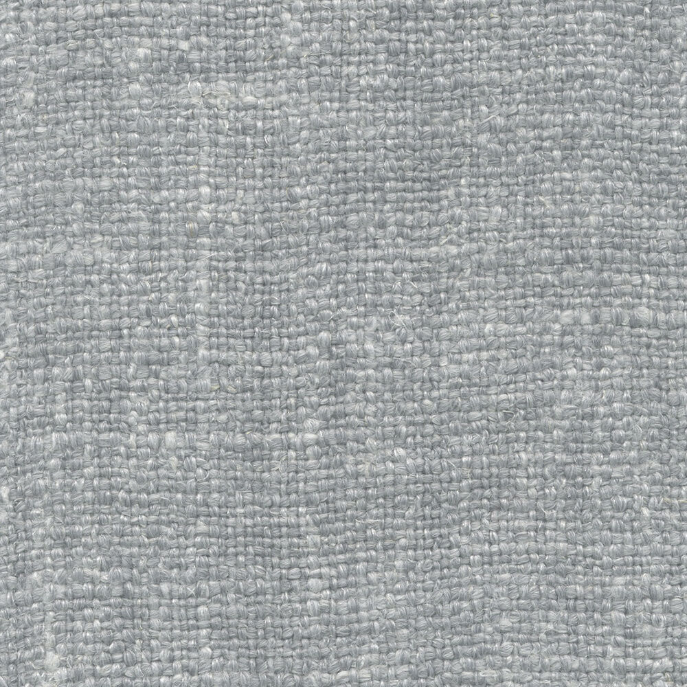 Low armchair - Light grey canvas