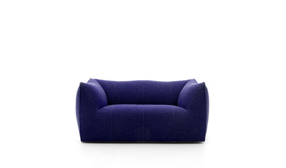 Two-seater sofa - Ink bouclè