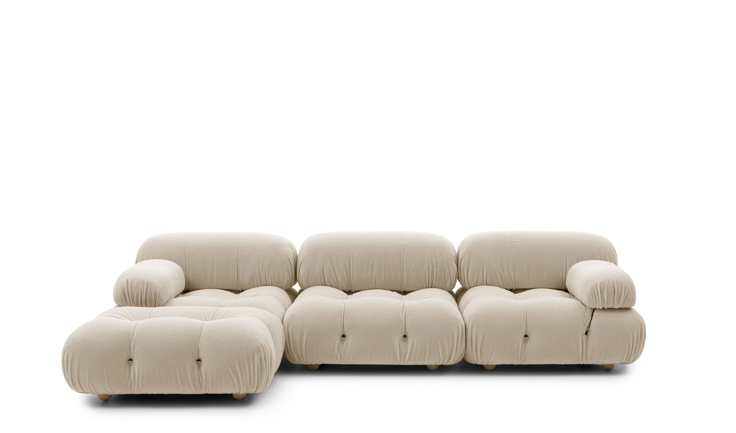 【期間限定値下げ】B&B Italia カマレオンダ ソファ マリオ・ベリーニ Camaleonda Sectional sofa - Natural velvet | B&B Italia Official Shop