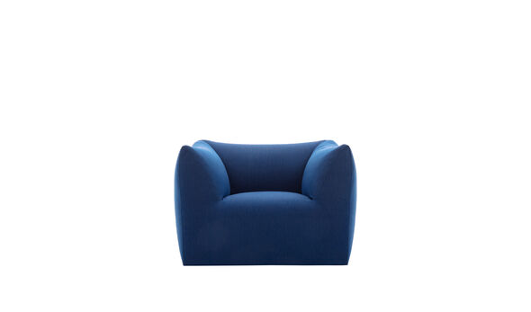 Armchair - Blue rattier